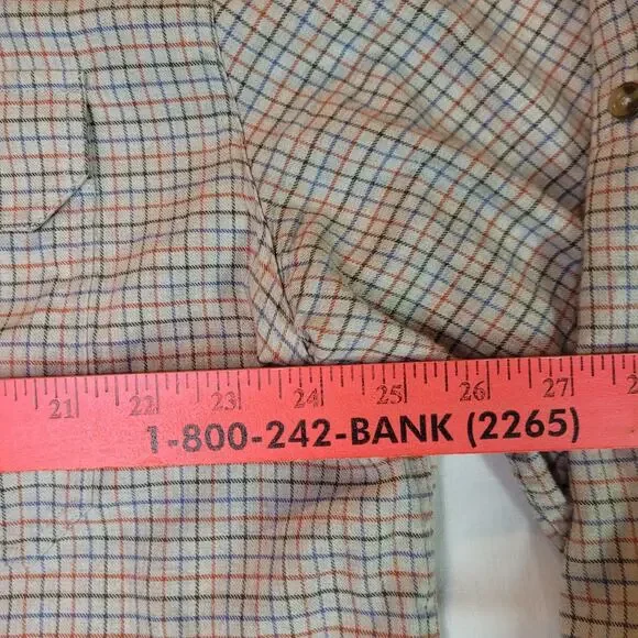 Fjall Raven Mens Plaid Button Down Shirt 2XL XX Large Forest Flannel - Picture 11 of 16